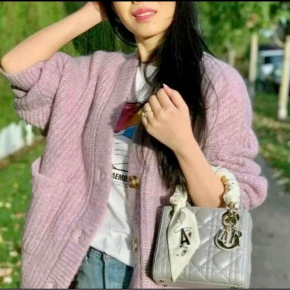 NWT ZARA Blogger Fav. Patch Pocket Knit Jacket - Picture 8 of 12